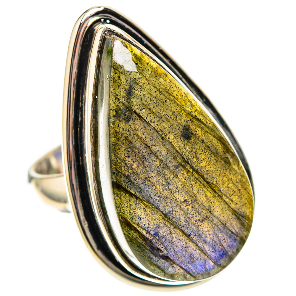 Large Labradorite Ring Size 6.25 (925 Sterling Silver) RING138036