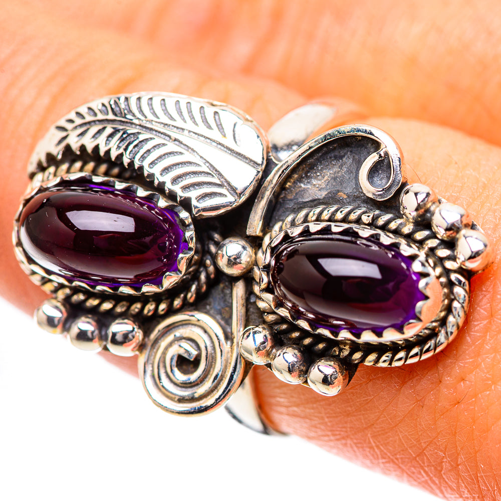 Amethyst Ring Size 7.25 (925 Sterling Silver) RING139267