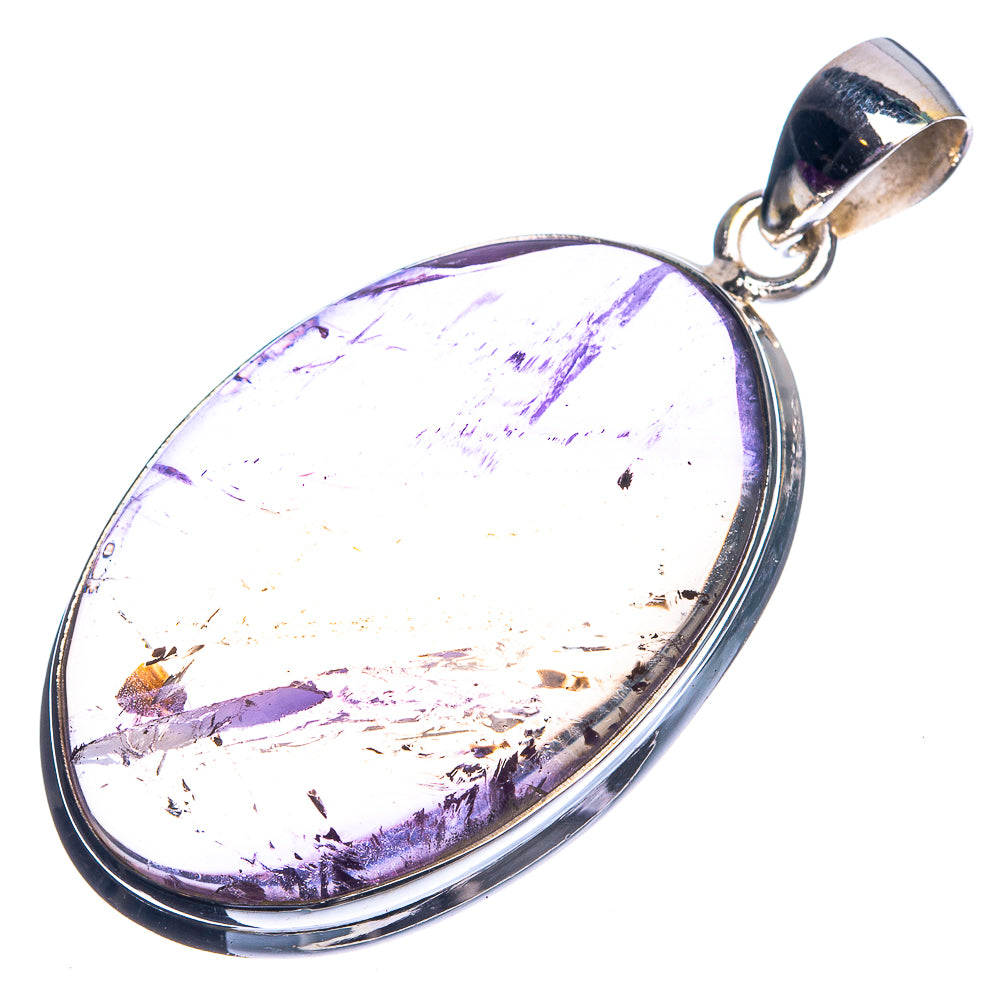 Ametrine 925 Sterling Silver Pendant 1 7/8"