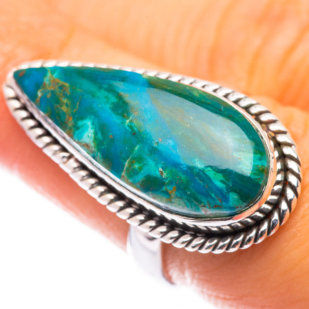 Peruvian Opal Ring Size 6.5 (925 Sterling Silver) R140961