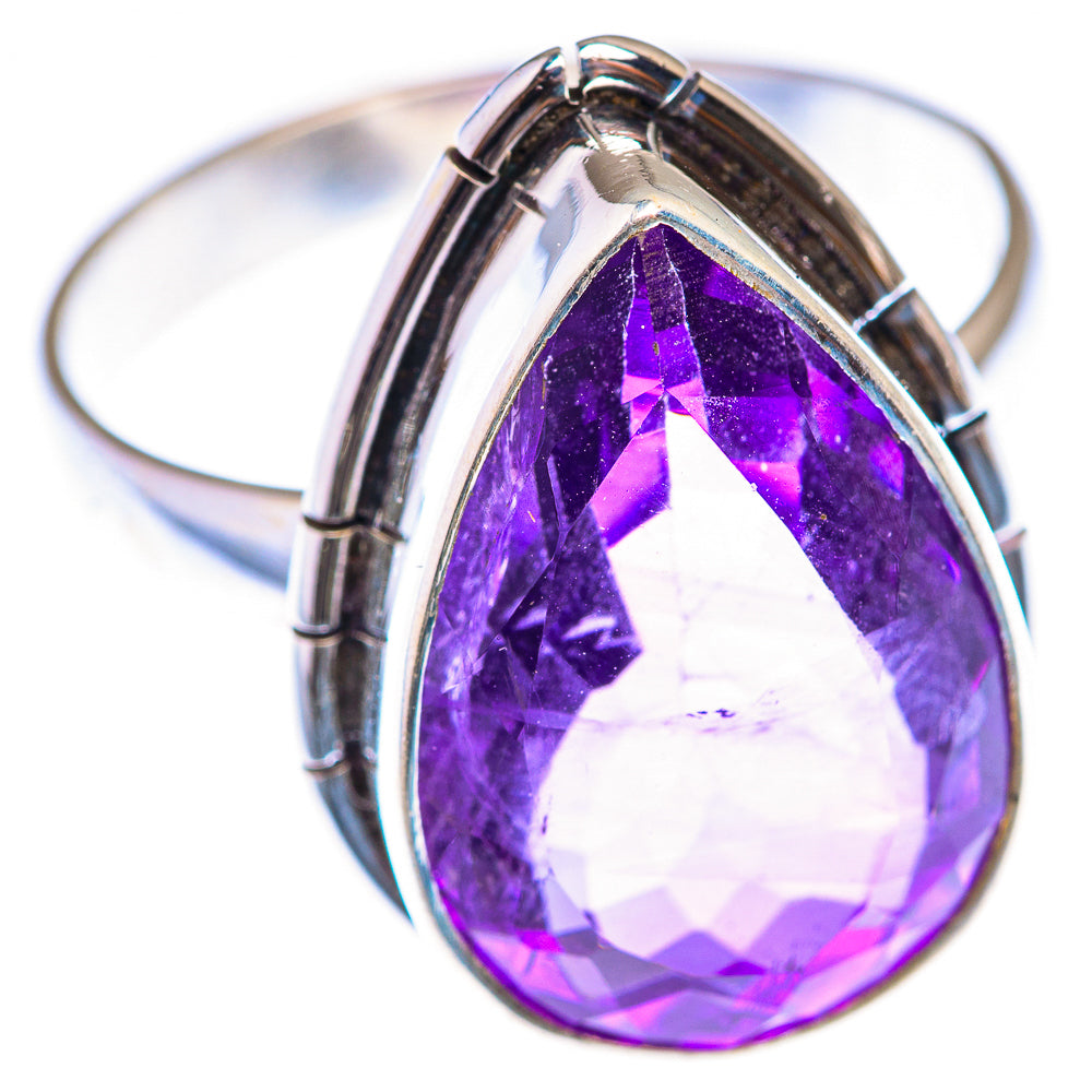 Faceted Amethyst Ring Size 11 (925 Sterling Silver) RING139886