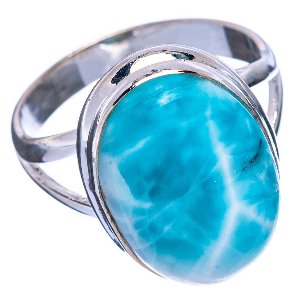 Larimar Ring Size 8.25 (925 Sterling Silver) R146315