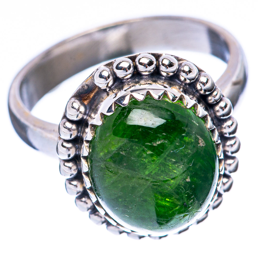 Chrome Diopside Ring Size 6.25 (925 Sterling Silver) R2146