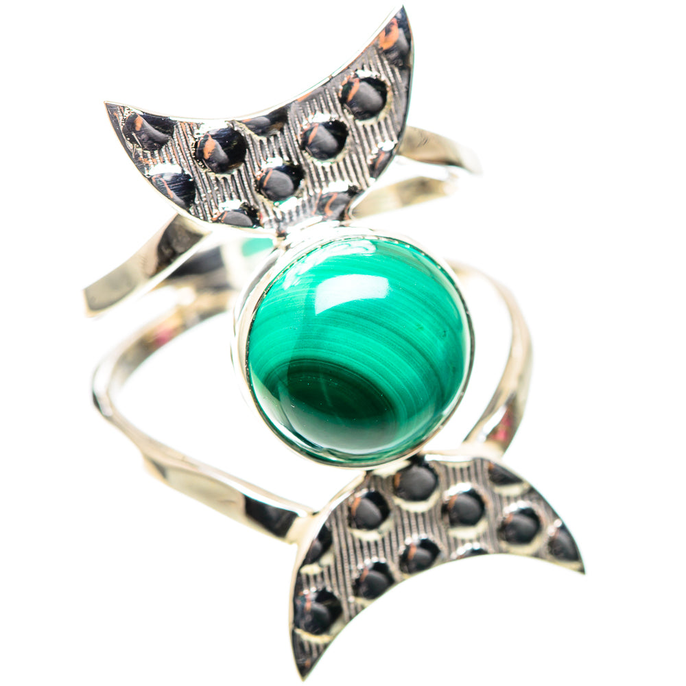 Premium Malachite Ring Size 9 (925 Sterling Silver) RING138243