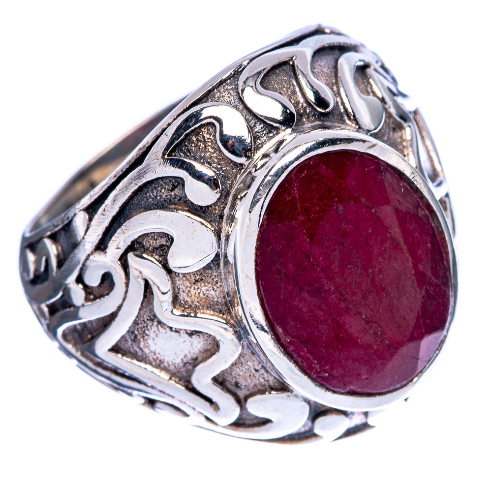 Red Sillimanite Ring Size 6.75 (925 Sterling Silver) R146190