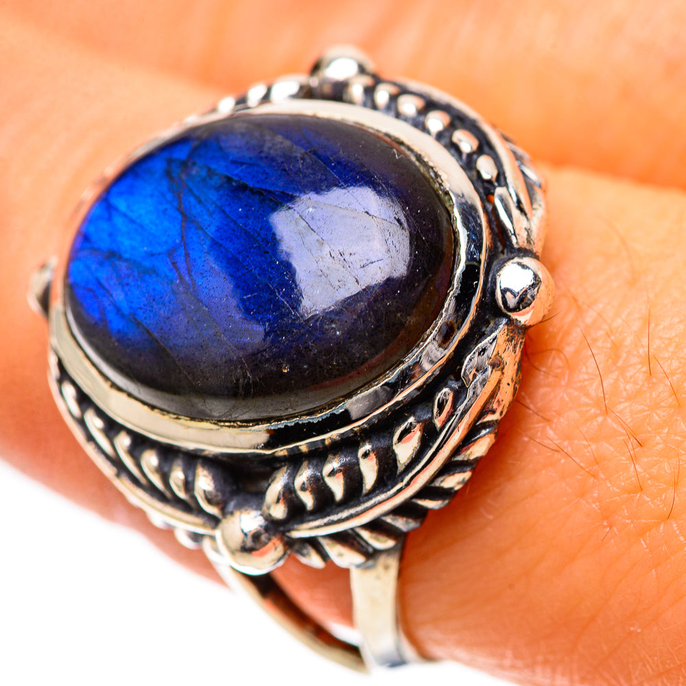 Labradorite 925 Sterling Silver Ring Size 9.25 (925 Sterling Silver) RING139389