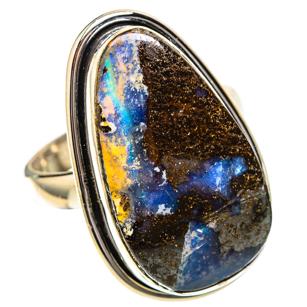 Boulder Opal Ring Size 8.5 (925 Sterling Silver) RING137932