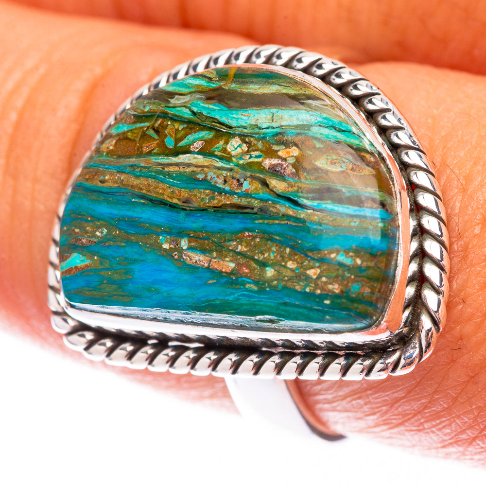 Peruvian Opal 925 Sterling Silver Ring Size 8.5 (925 Sterling Silver) RING140311