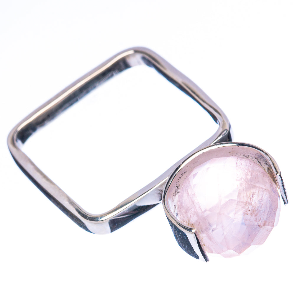 Asc Premium Rose Quartz Ring Size 7 (925 Sterling Silver) R3465