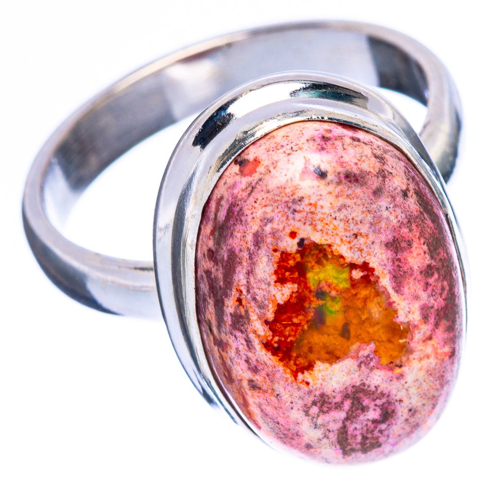 Mexican Fire Opal 925 Sterling Silver Ring Size 7 Ana Co R2474