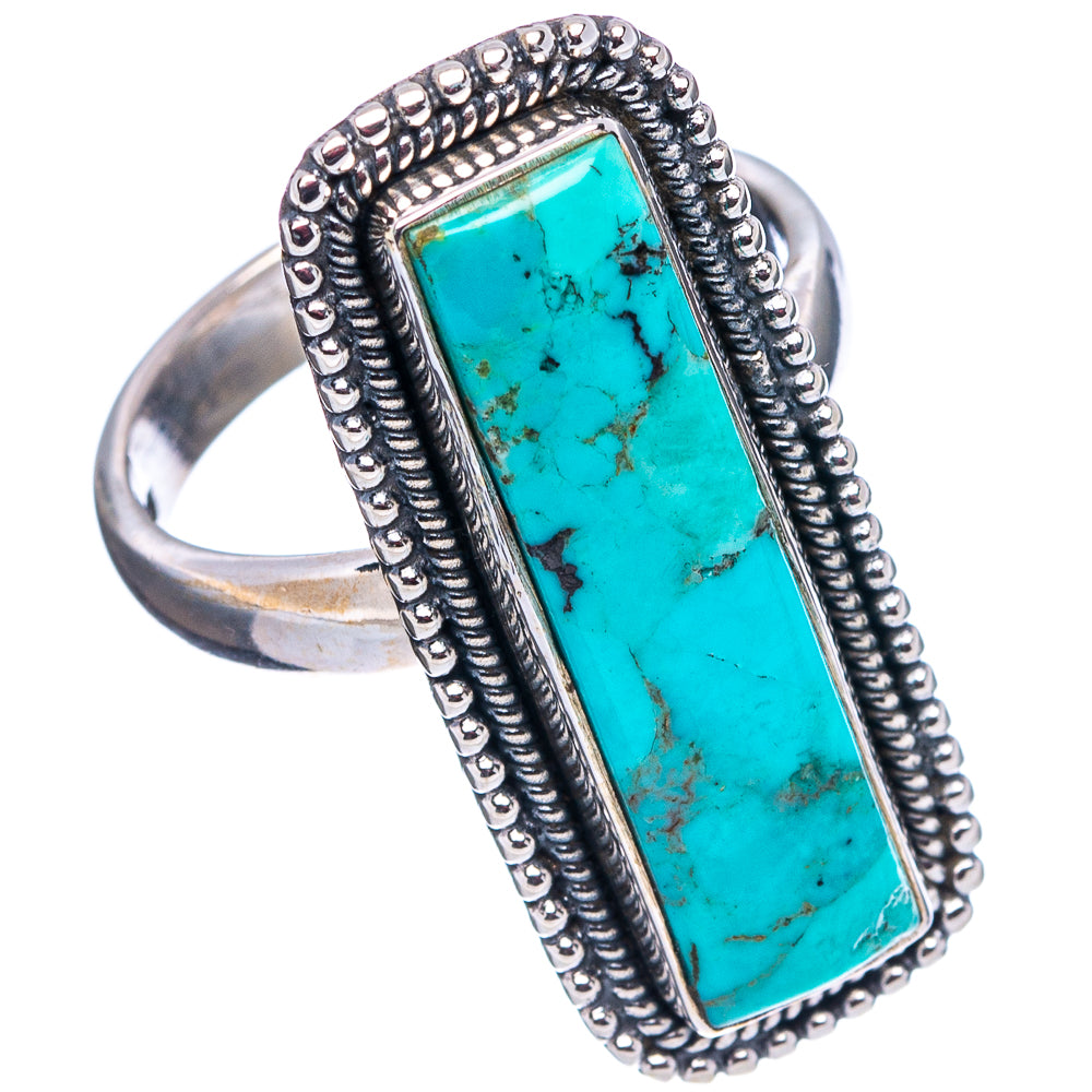 Mohave Turquoise Ring Size 7 (.925 Sterling Silver)