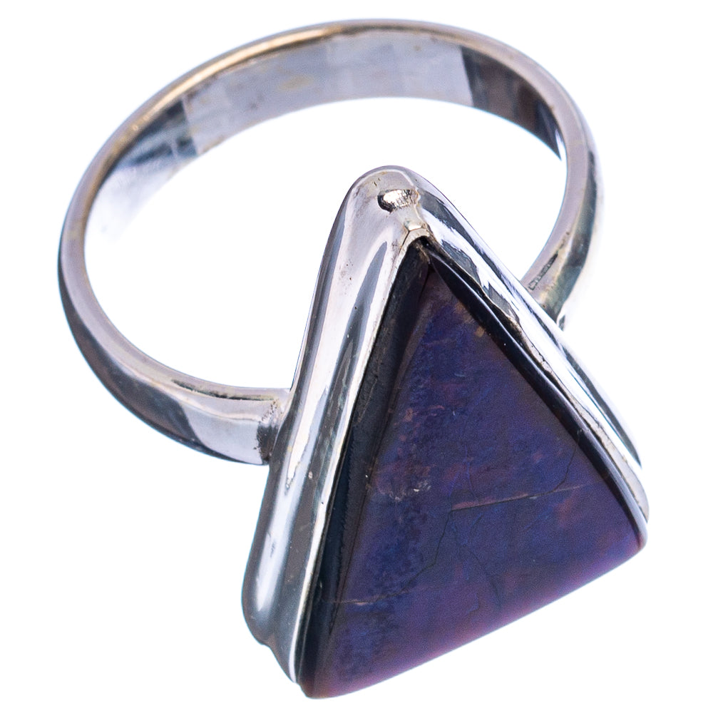 Rare Canadian Ammolite Ring Size 6 (.925 Sterling Silver)