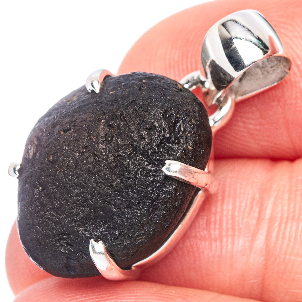 Raw Cintamani Pendant 1 1/8" (925 Sterling Silver) P41505