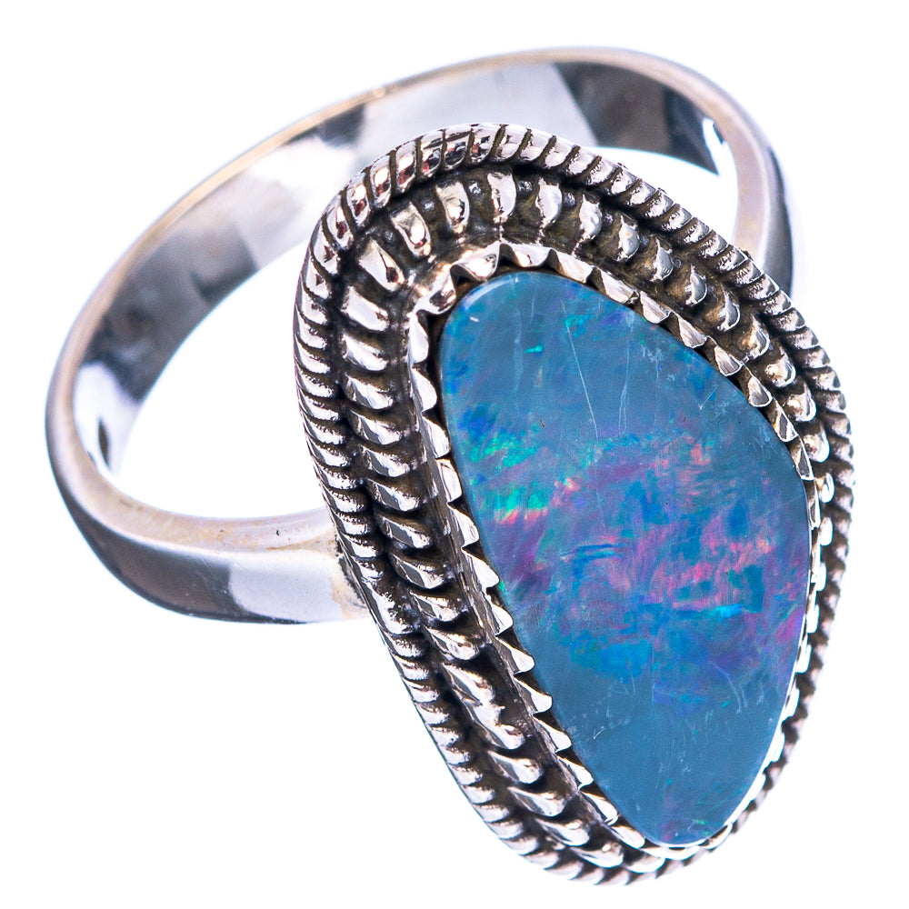 Rare Doublet Opal Ring Size 6.75 (.925 Sterling Silver)