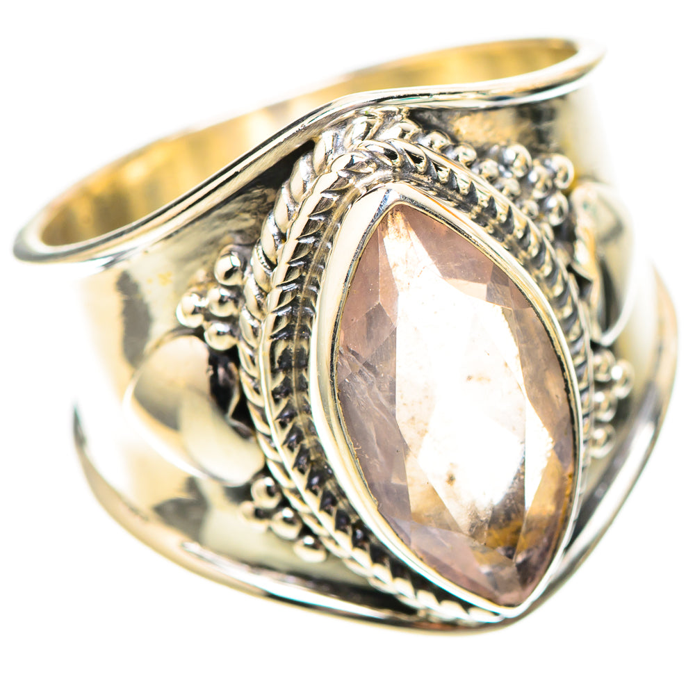 Rose Quartz Ring Size 7.25 (925 Sterling Silver) RING139165