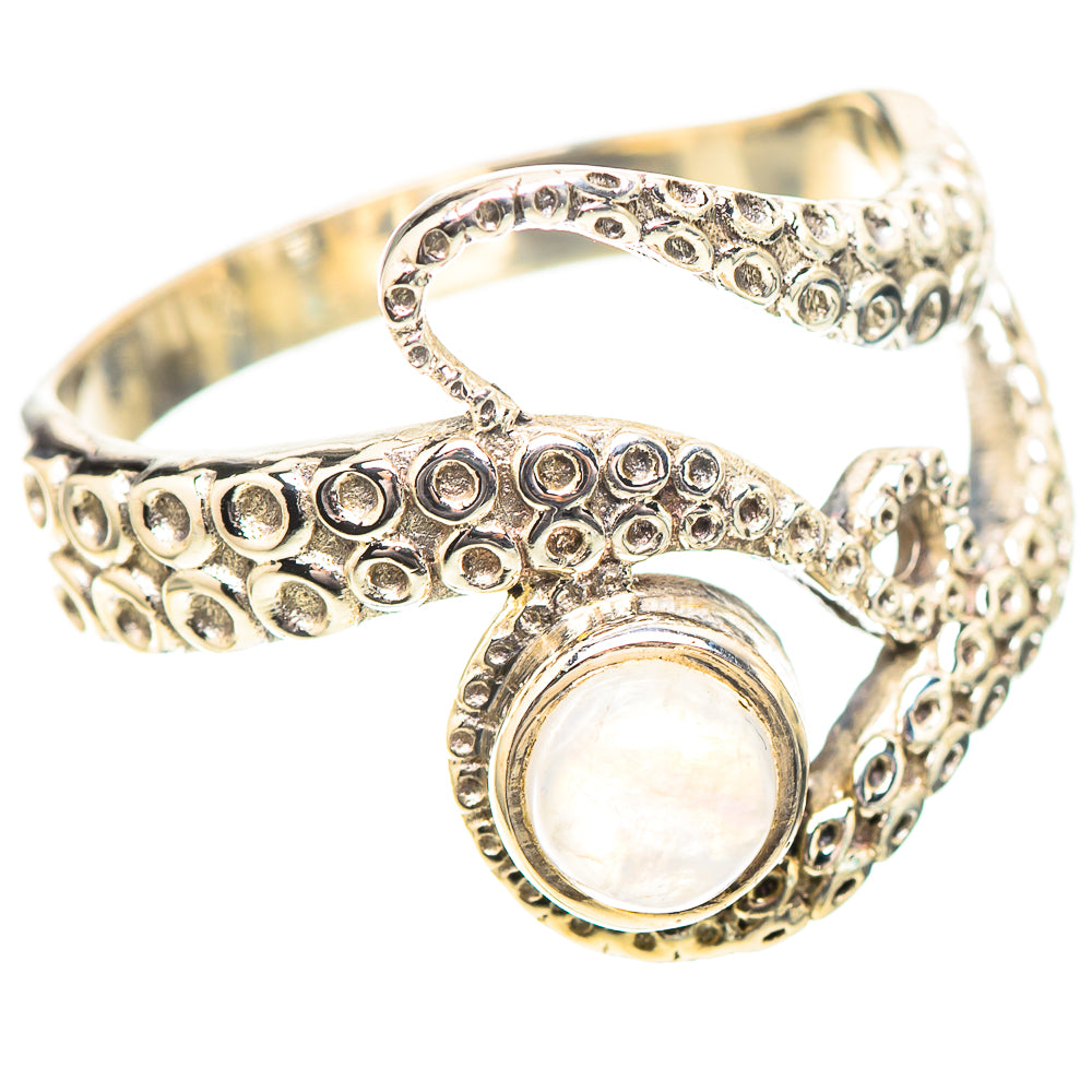 Rainbow Moonstone 925 Sterling Silver Ring Size 8.25 (925 Sterling Silver) RING139593