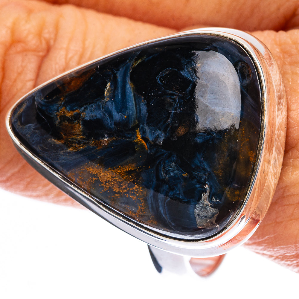Large Pietersite Ring Size 13 (925 Sterling Silver) R146460