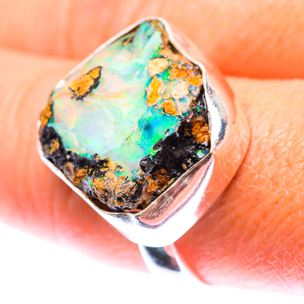 Raw Ethiopian Opal Ring Size 9.5 (925 Sterling Silver) RING140104
