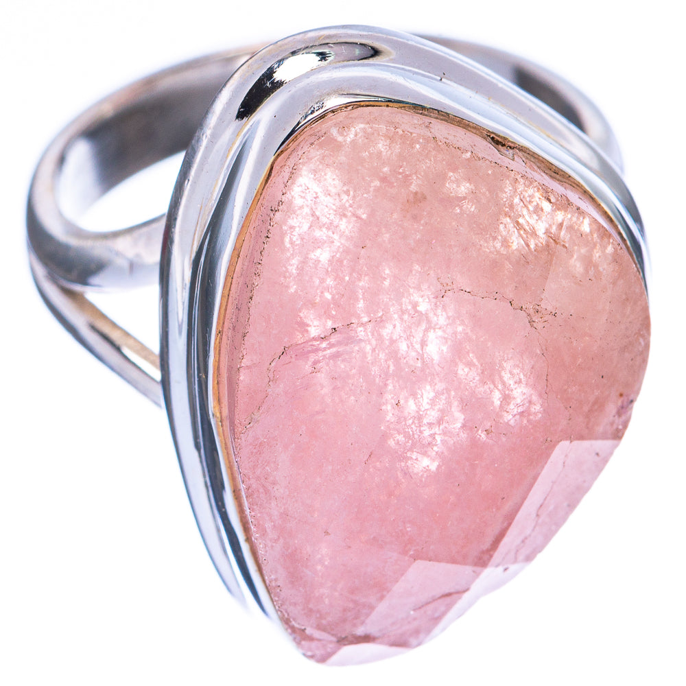 Rare Morganite Ring Size 7 (925 Sterling Silver) R2133
