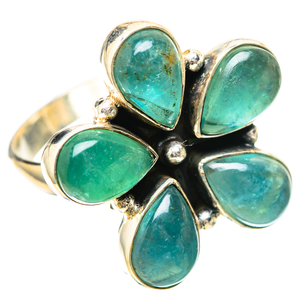 Large Blue Fluorite Ring Size 11 (925 Sterling Silver) RING139117