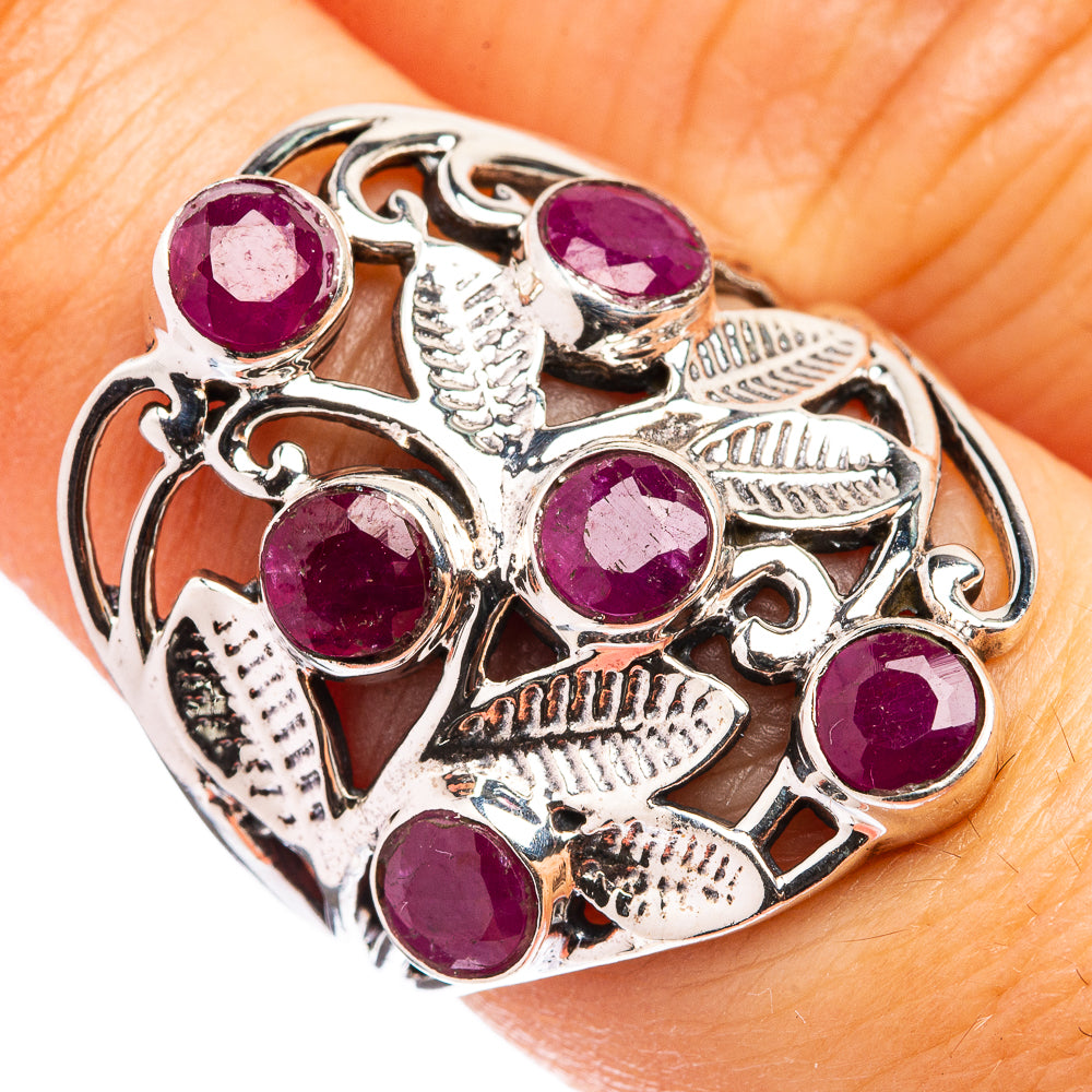 Ruby Ring Size 7 (925 Sterling Silver) R142776