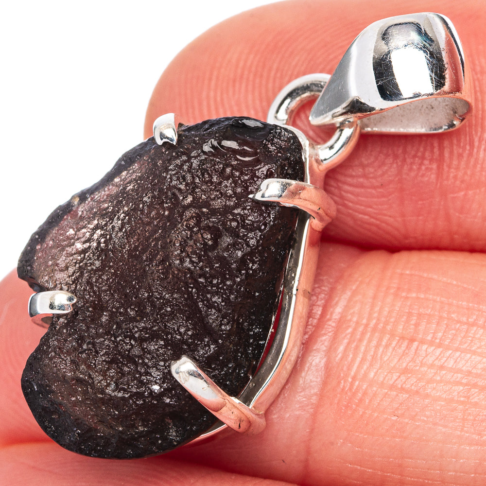 Rare Agni Manitite Pendant 1 1/4" (925 Sterling Silver) P41592