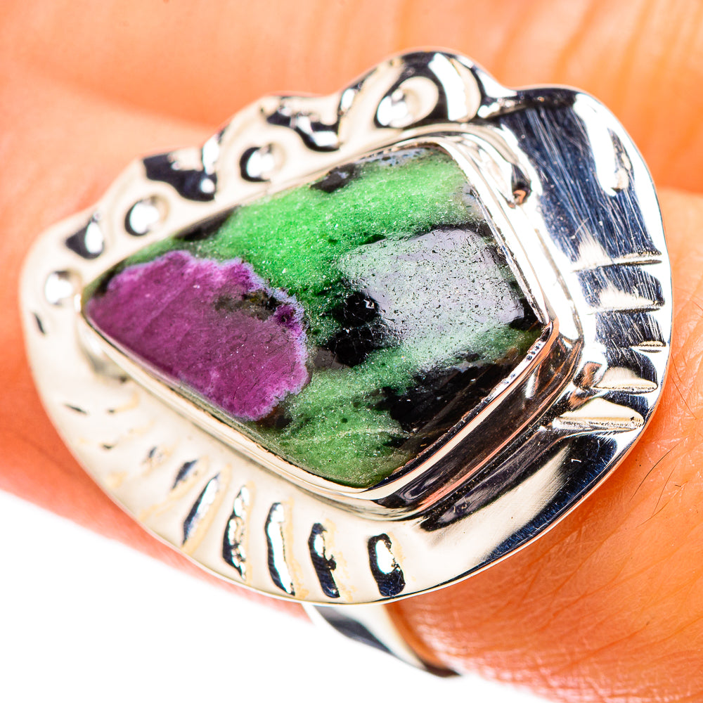 Premium Ruby Zoisite Ring Size 7 (925 Sterling Silver) RING138091