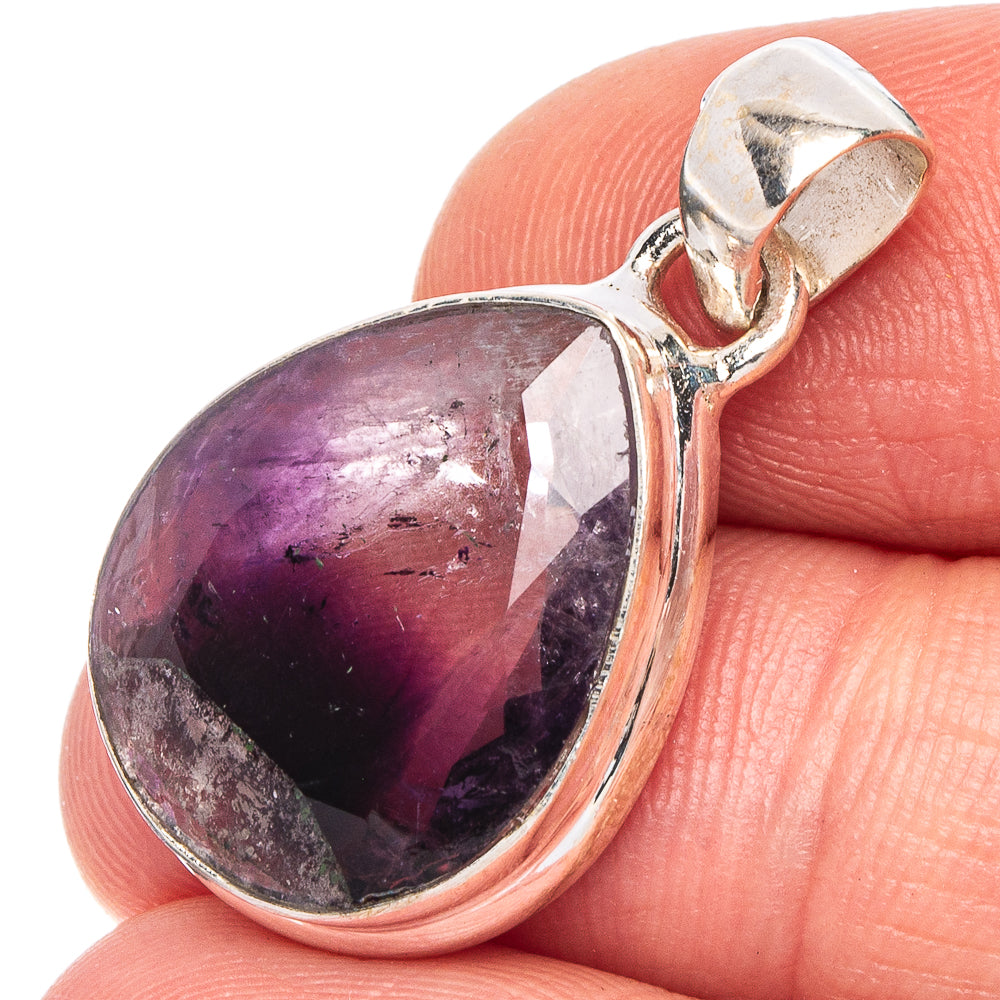 Auralite Pendant 1 1/8" (925 Sterling Silver) P43834