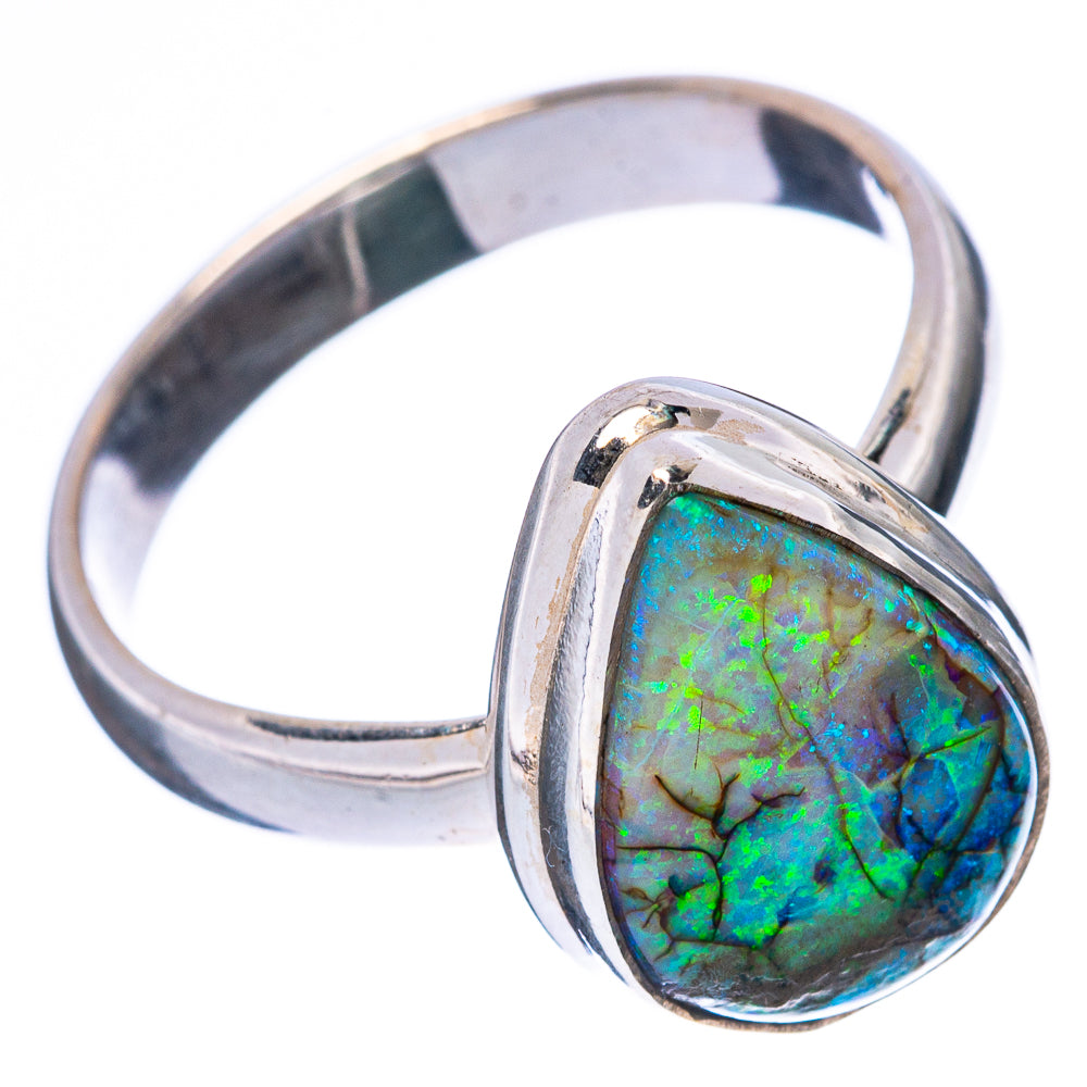 Rare Sterling Opal Ring Size 9.25 (925 Sterling Silver) R4314