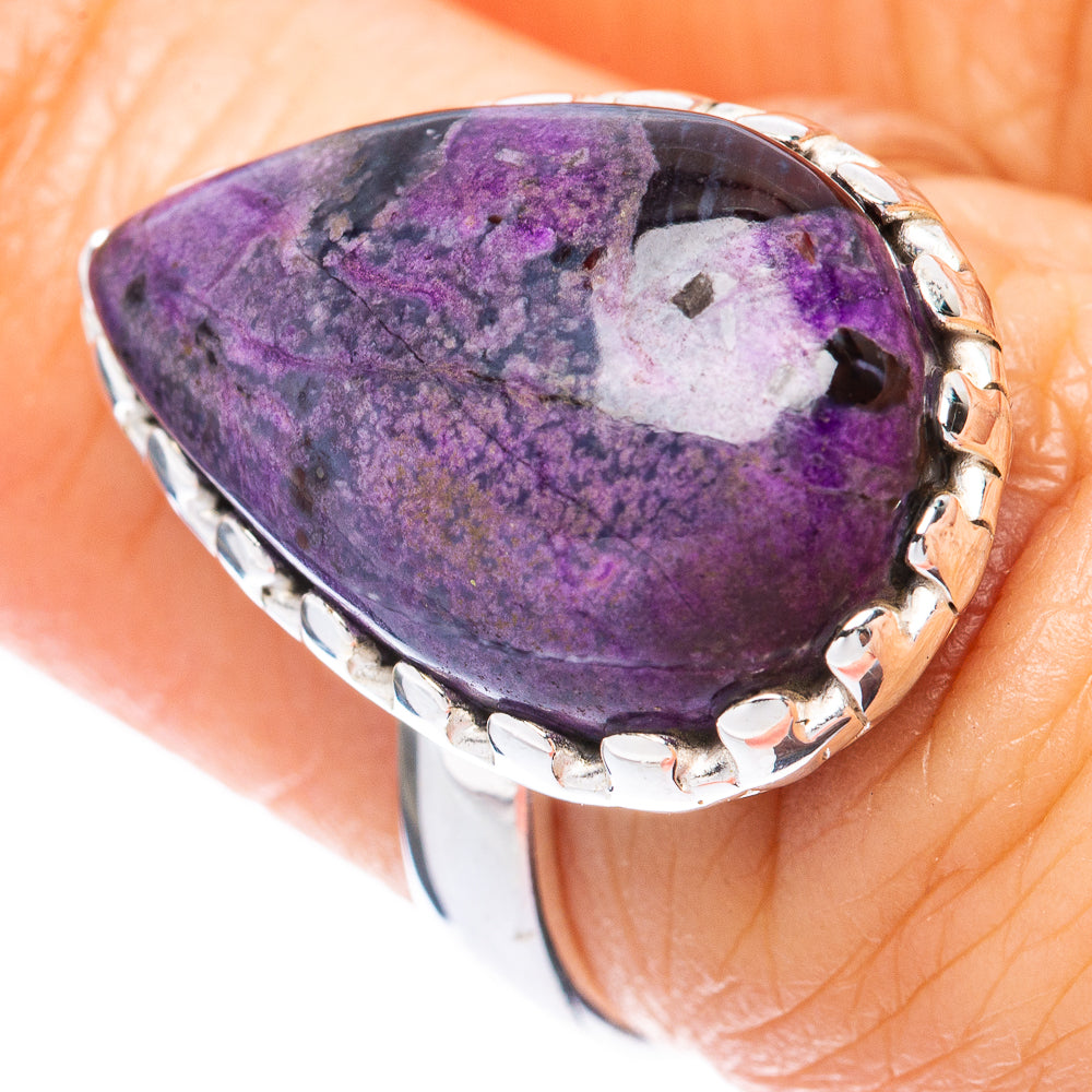 Rare Sugilite Ring Size 7 (925 Sterling Silver) R2089