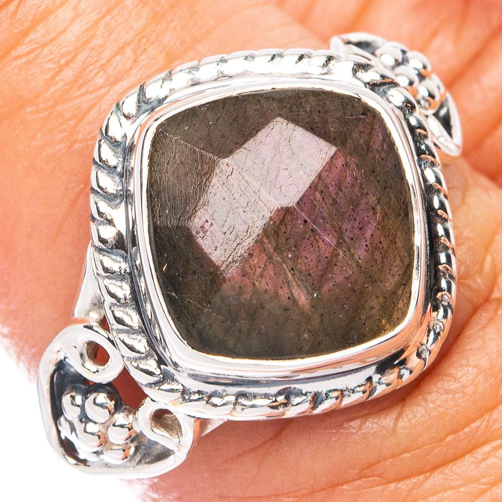 Premium Labradorite Ring Size 6.5 (925 Sterling Silver) R7609