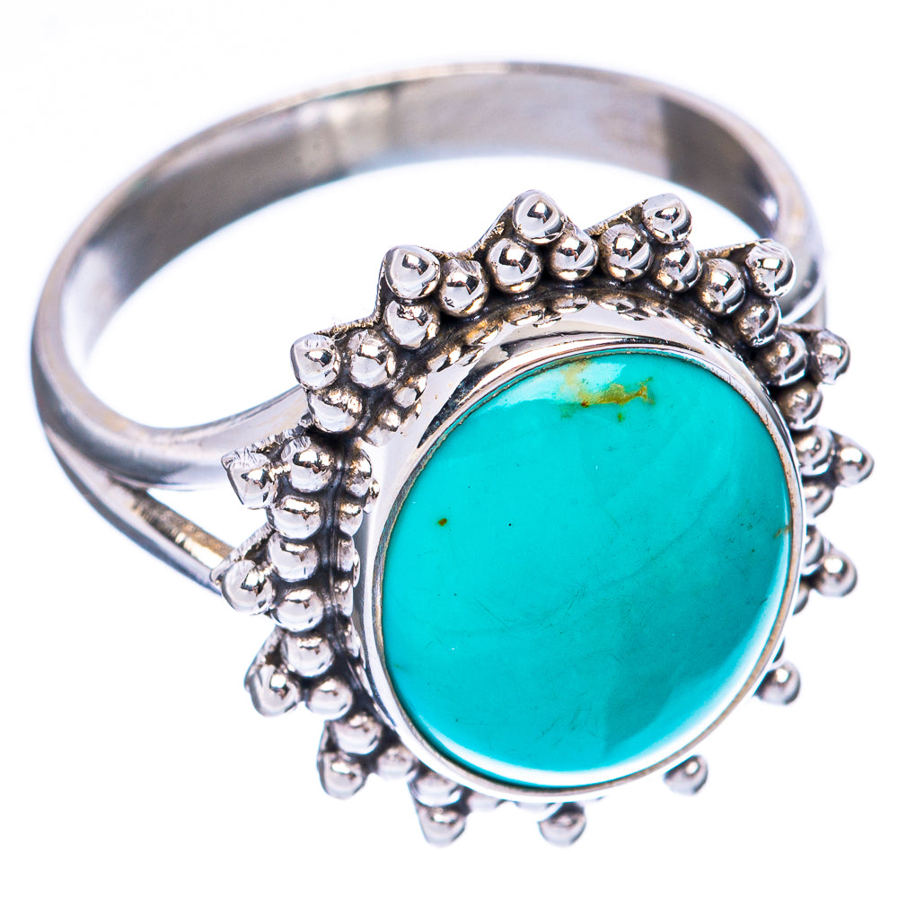 Rare Kingman Turquoise Ring Size 9.75 (925 Sterling Silver) R1981
