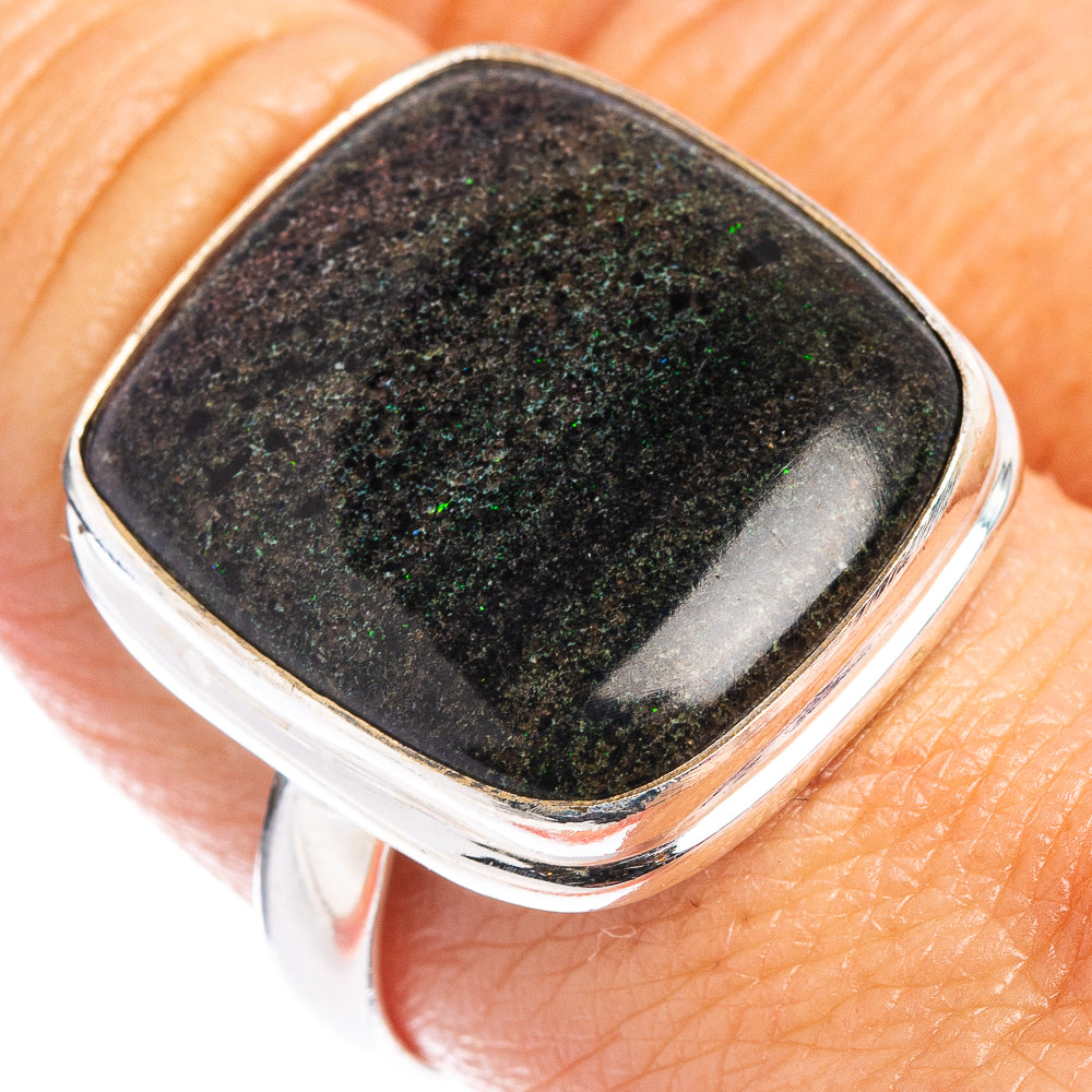 Rare Andamooka Opal Ring Size 9 (.925 Sterling Silver)