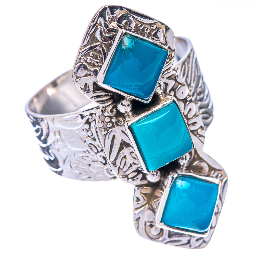 Sleeping Beauty Turquoise Ring Size 9 (925 Sterling Silver) R144767