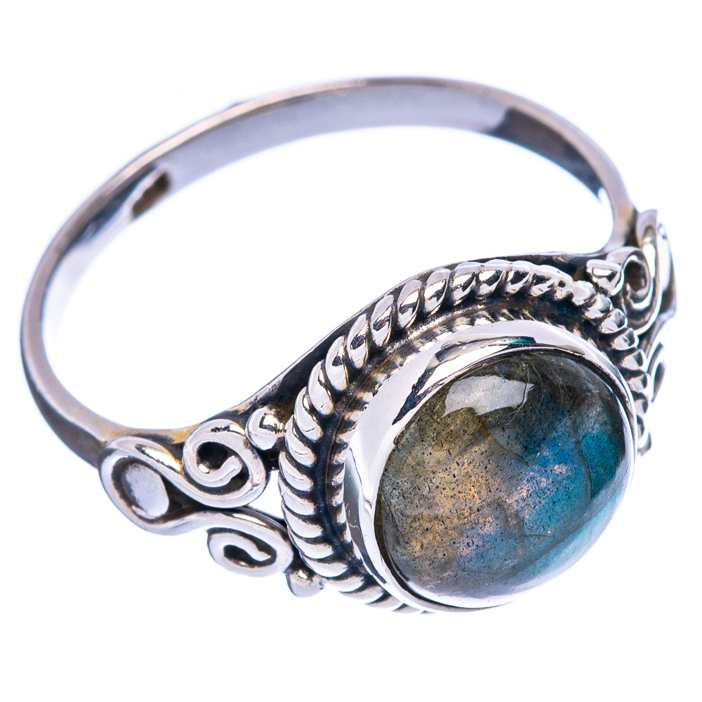 Labradorite Ring Size 7.75 (925 Sterling Silver) R146314