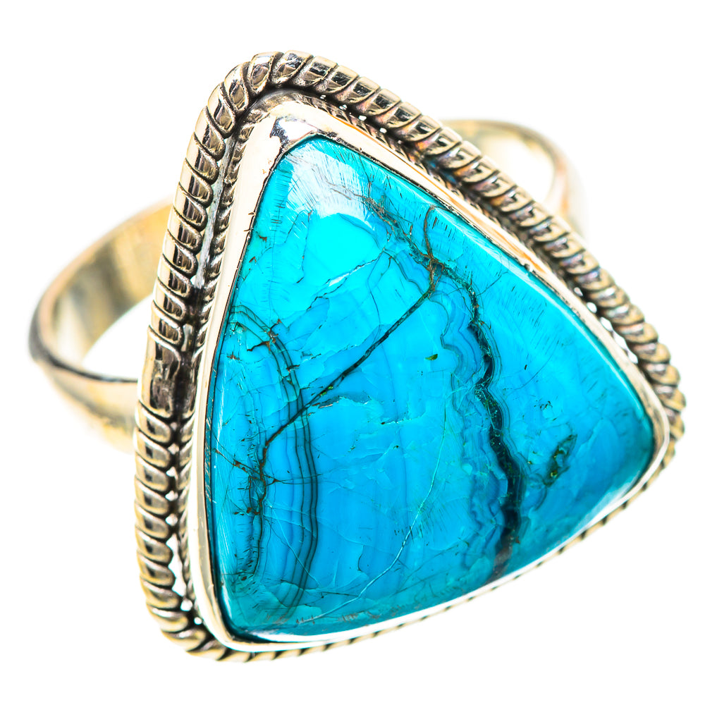 Tibetan Turquoise Ring Size 8 (925 Sterling Silver) RING138981