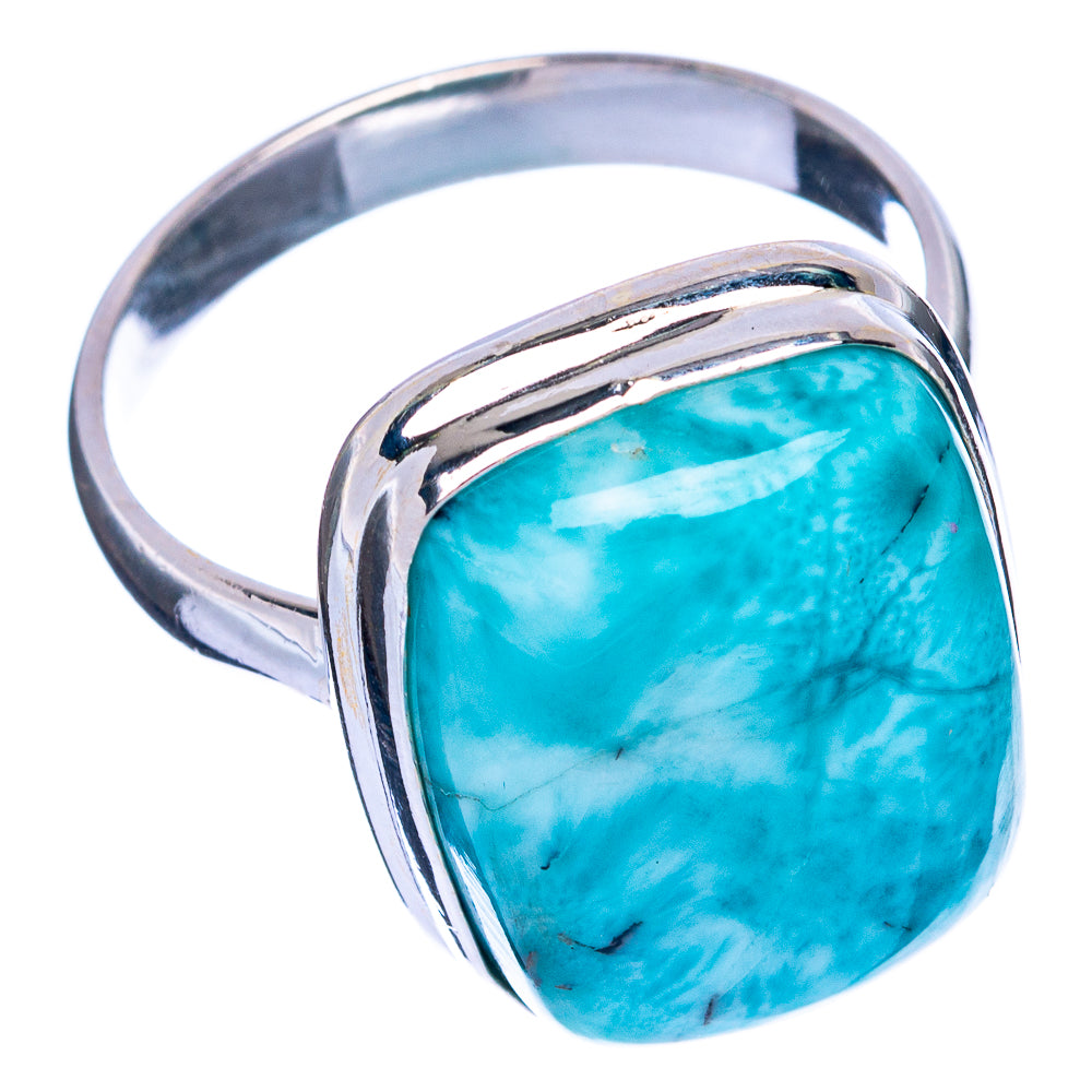 Larimar Ring Size 10.75 (925 Sterling Silver) R144447
