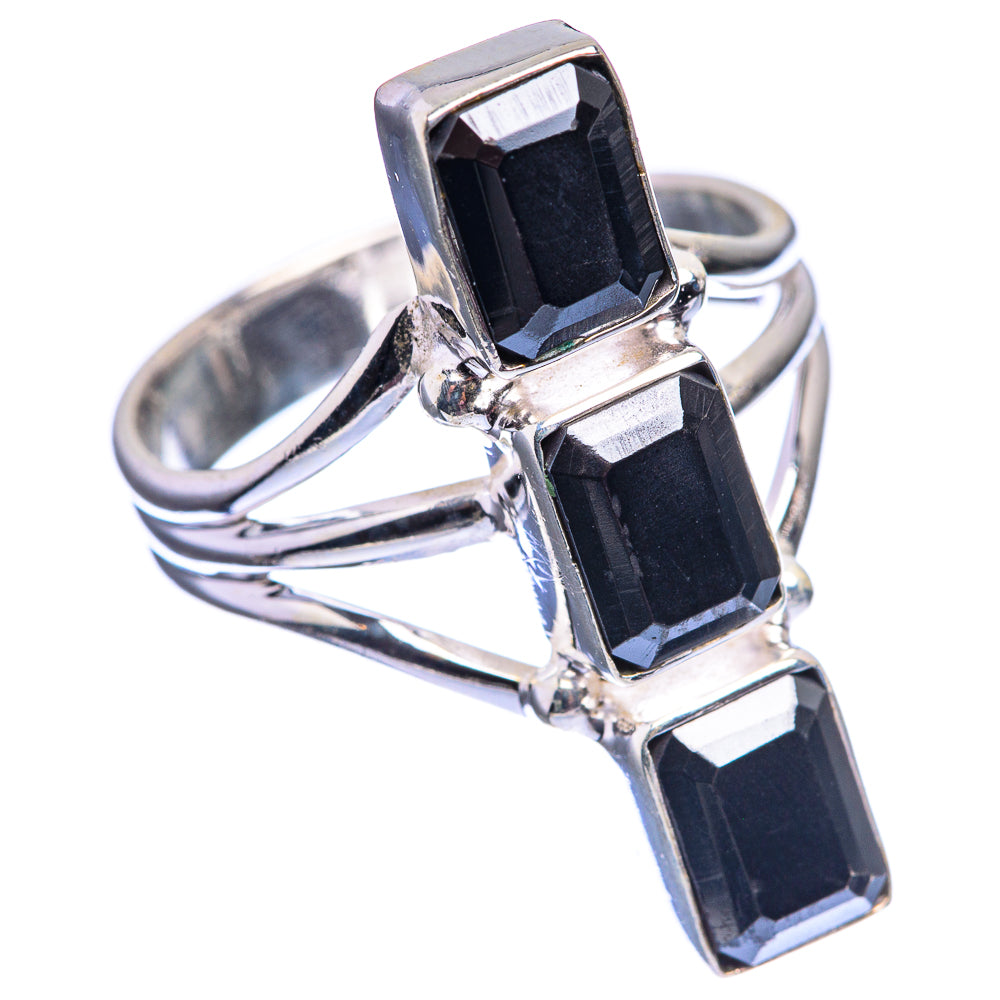 Hematite Ring Size 7.25 (925 Sterling Silver) R142117