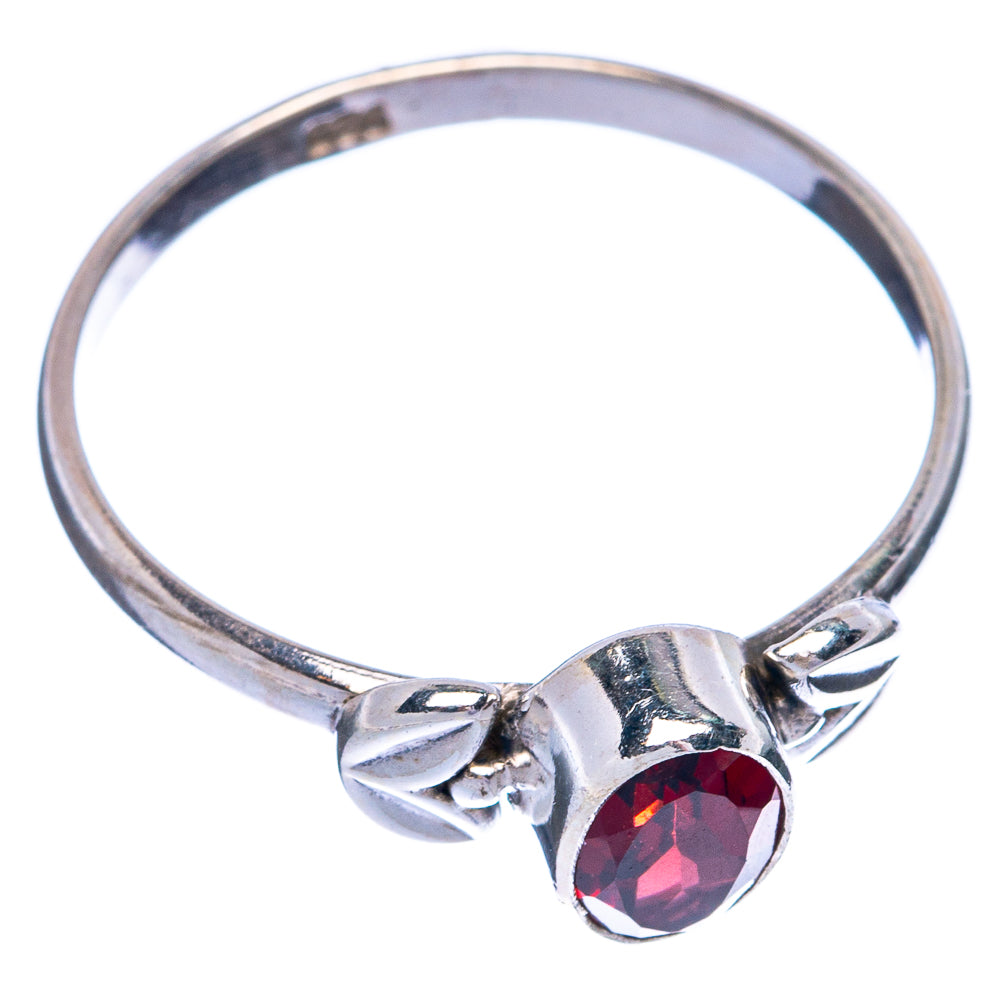 Garnet Dainty Ring Size 9 (925 Sterling Silver) R145400