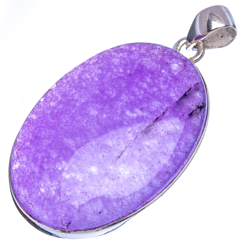 Purple Aventurine Pendants 1 3/4" (925 Sterling Silver) P43223