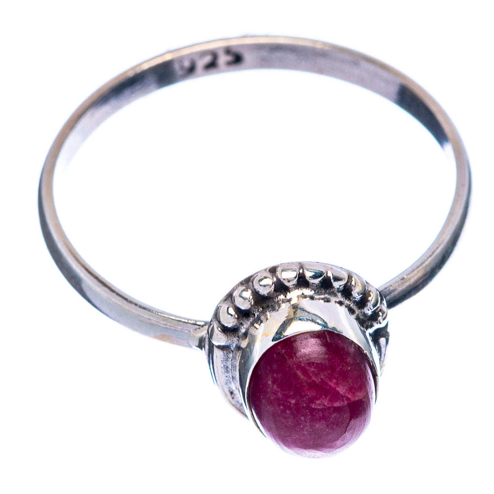 Pink Tourmaline Dainty Ring Size 6 (925 Sterling Silver) R145439