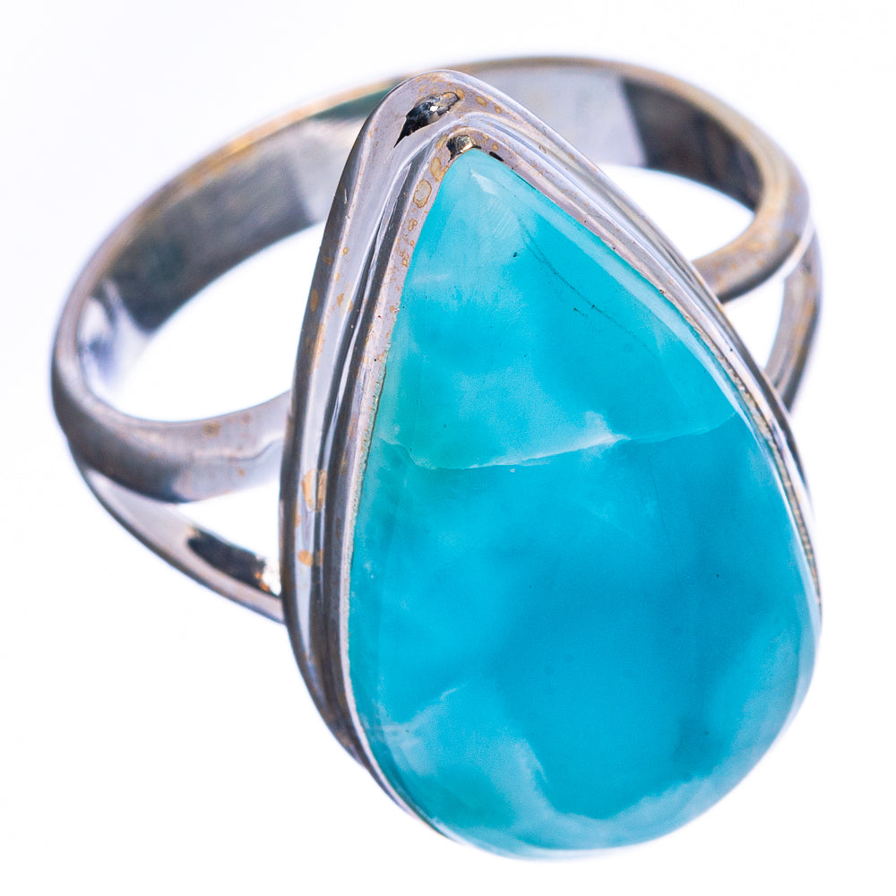 Larimar Ring Size 8 (925 Sterling Silver) R2374