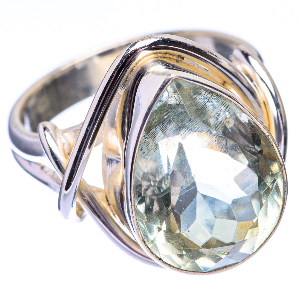 White Quartz Ring Size 6 (925 Sterling Silver) R140556