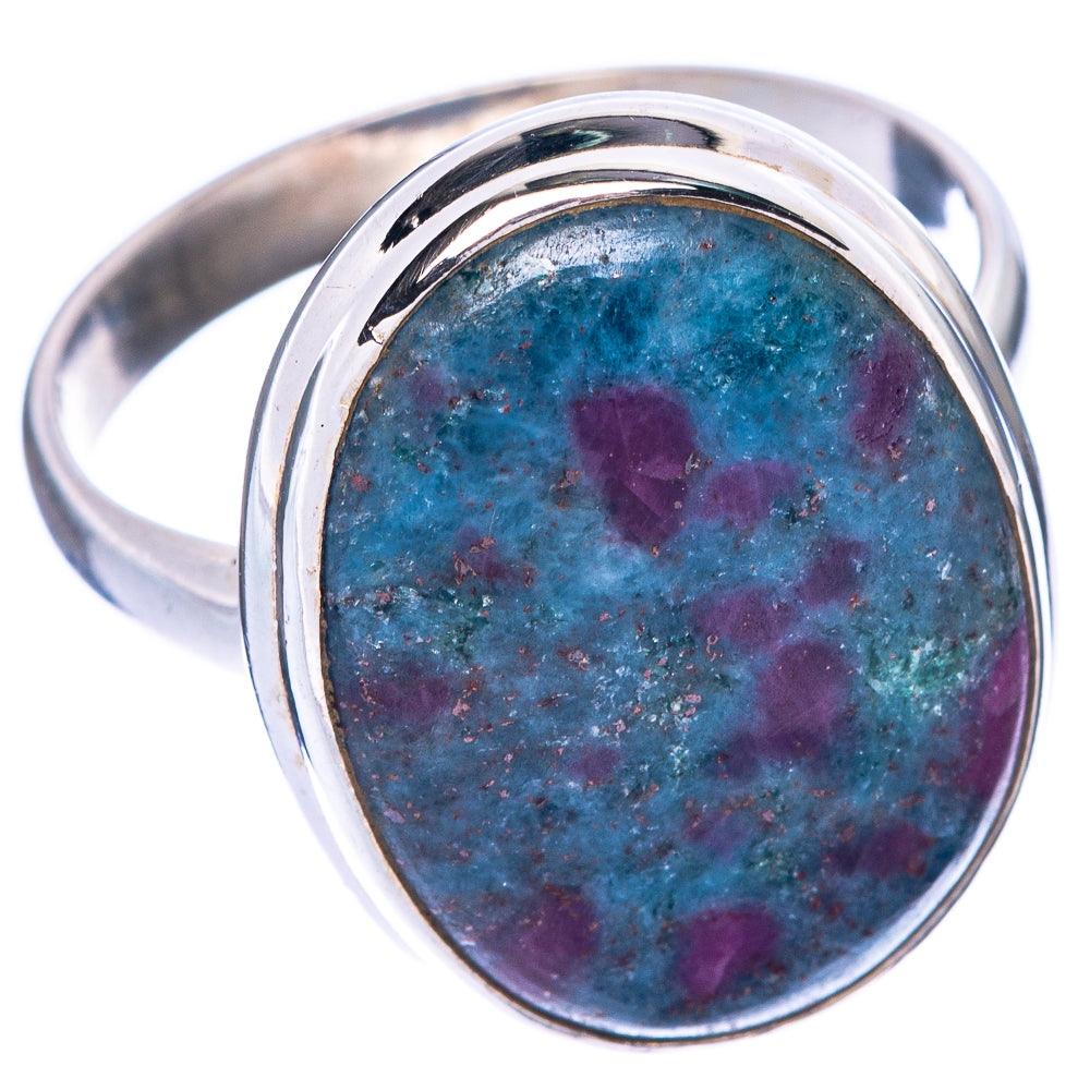 Ruby Fuchsite Ring Size 11 (925 Sterling Silver) R1581