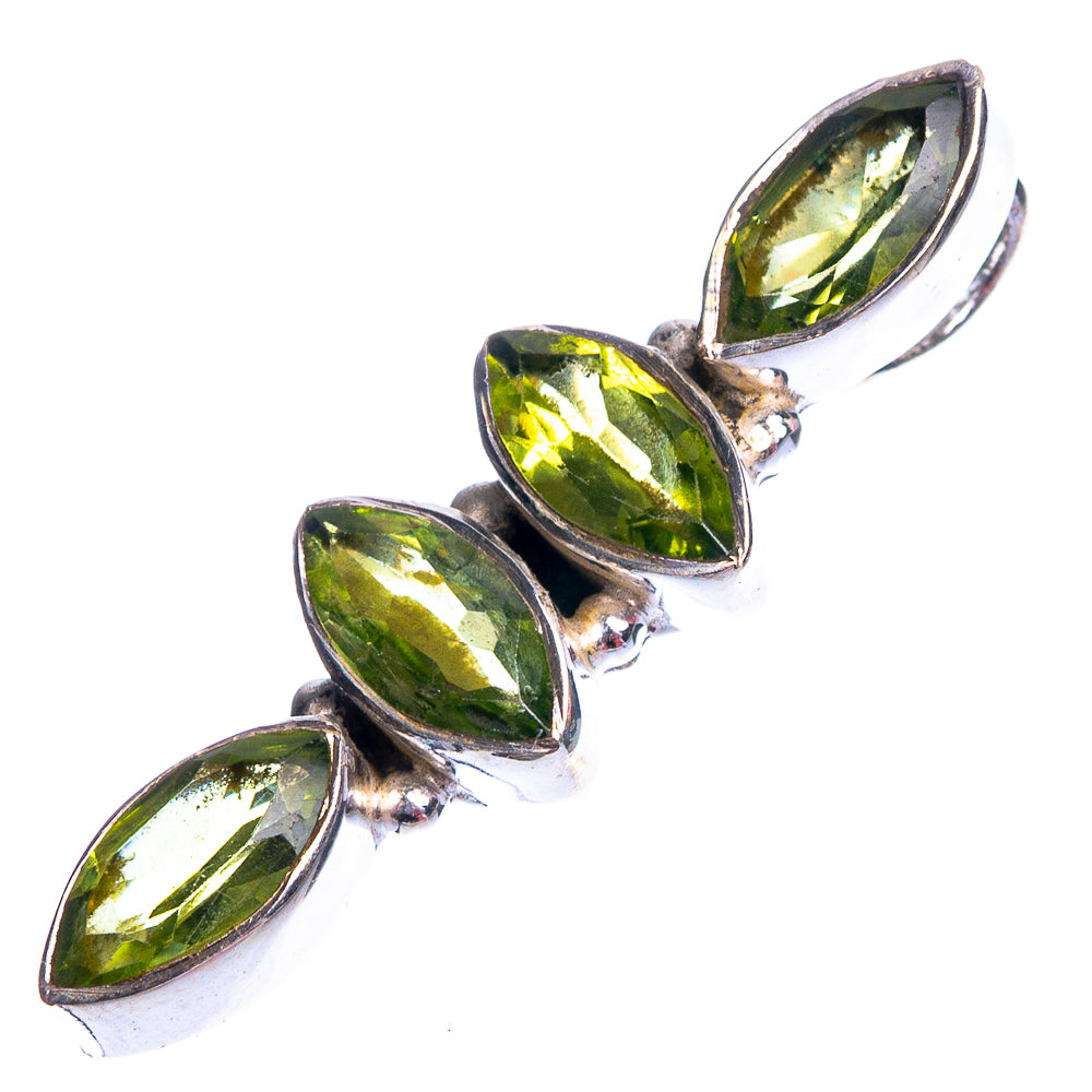 Peridot Dainty Pendant 1 1/8" (925 Sterling Silver) P39142