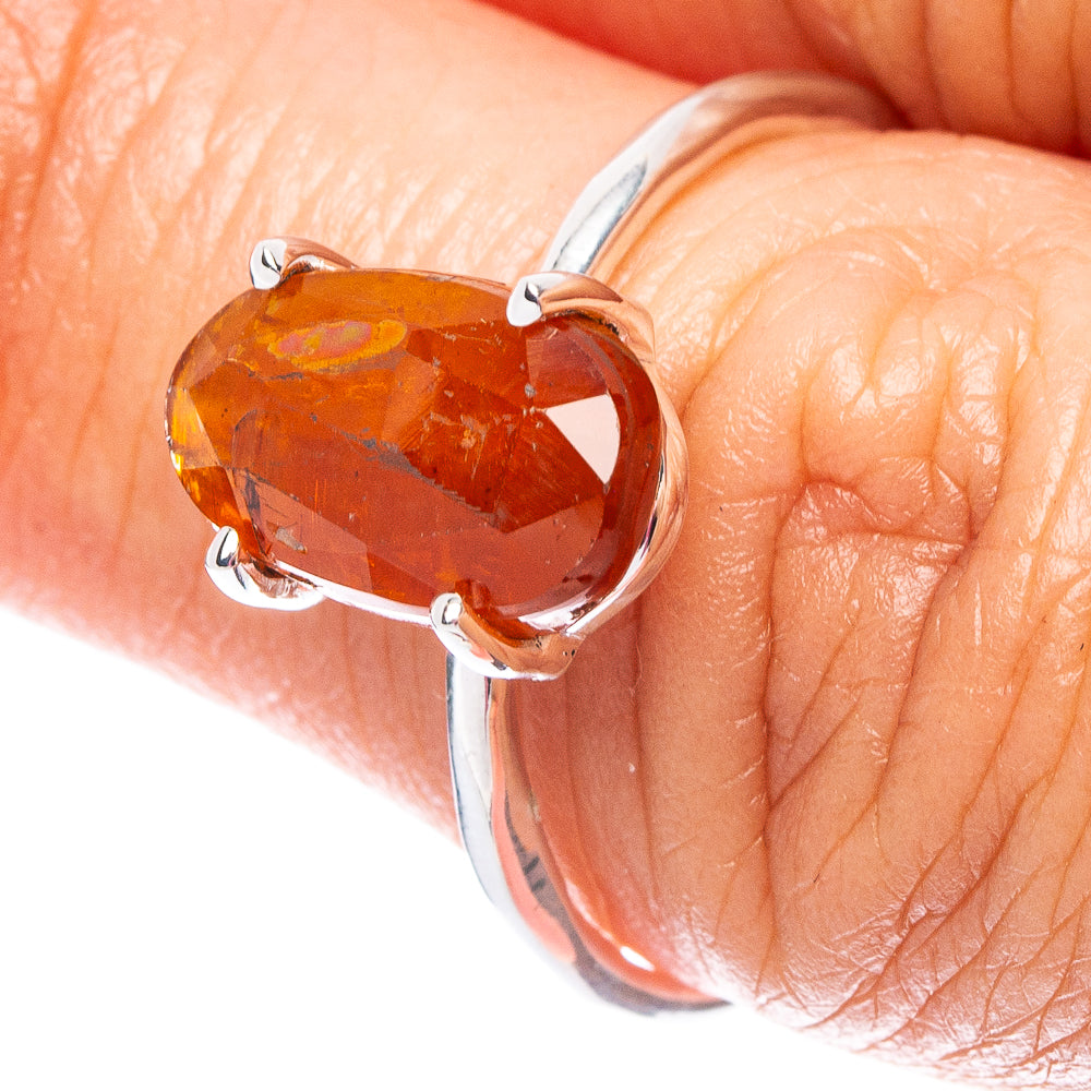 Value Sunstone Ring Size 7 (925 Sterling Silver) R7500