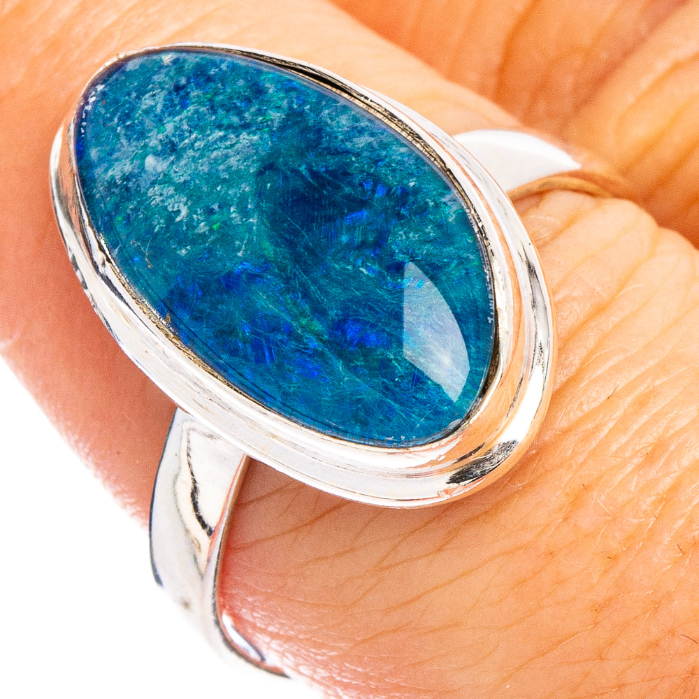 Rare Triplet Opal Ring Size 8.75 (.925 Sterling Silver)