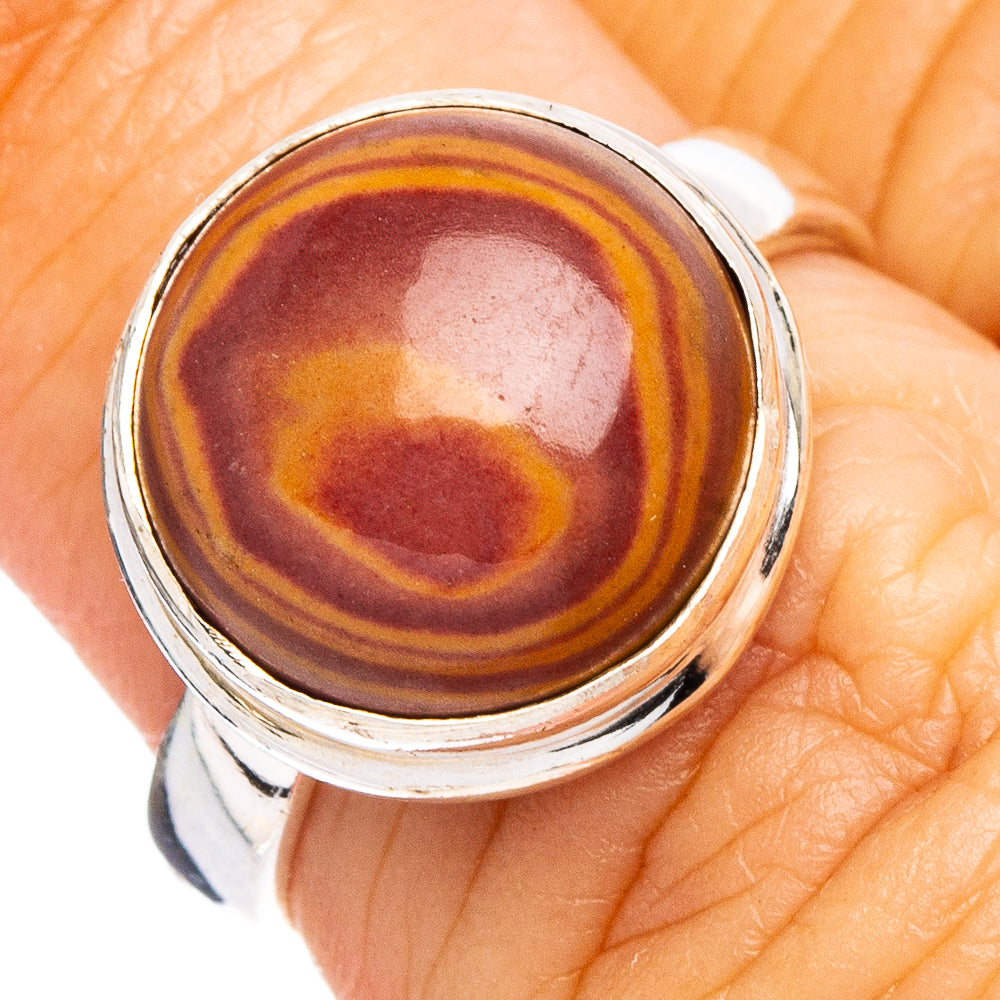Rolling Hills Dolomite Ring Size 5.75 (.925 Sterling Silver)