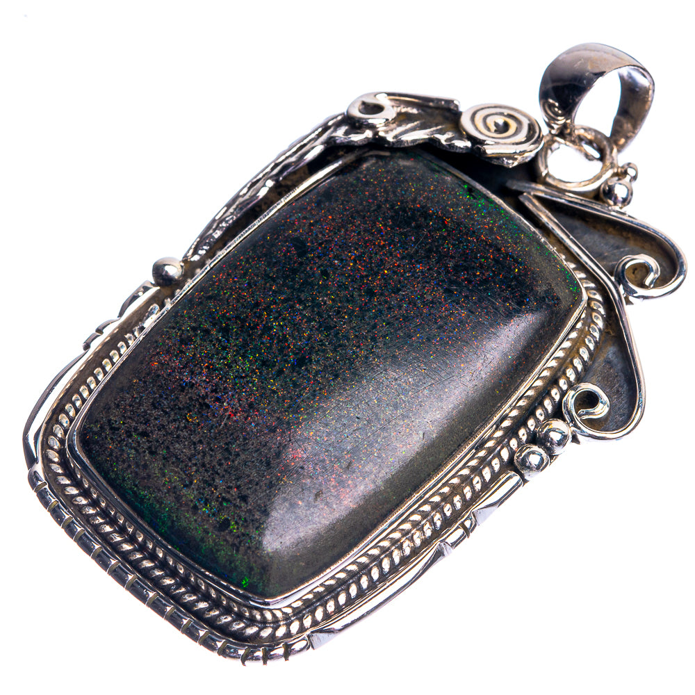 Andamooka Opal Pendant 2" (925 Sterling Silver) P39104