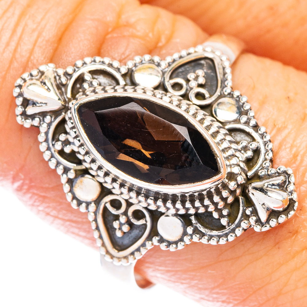 Smoky Quartz Ring Size 9.75 (925 Sterling Silver) R147041